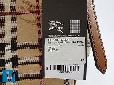 burberry code check